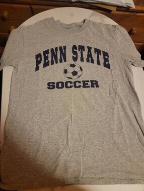 Soccer Gray Graphic T-Shirt